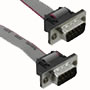 Abbildung: Kabel mit D-Sub-Stecker H7VV (beidseitig) aus Metall und mit Einsatz von ASSMANN